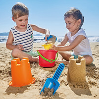 Hape E8419 奇趣儿童沙滩玩具套装 沙滩7件套
