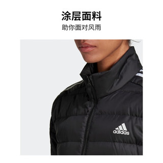 adidas阿迪达斯官方女装冬季户外运动600蓬修身薄款保暖鸭绒羽绒服GH4593 黑色 A/L