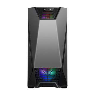 KOTIN 京天 战斧利刃 十二代酷睿版 组装电脑（黑色、1TB SSD、酷睿i5-12400F、RTX 3060Ti 8G、16GB）