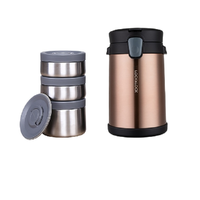 LOCK&LOCK 乐扣乐扣 LHC8034 提锅 3层 2L 金色