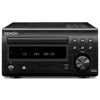 DENON 天龙 RCD-M41 电脑桌面台式CD机组合音响蓝牙迷你HIFI音箱