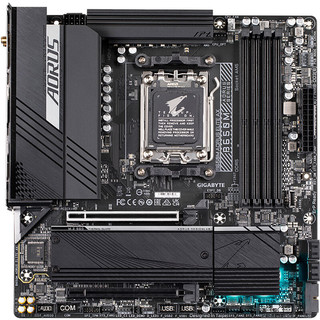 GIGABYTE 技嘉 小雕 B650M AORUS ELITE AX  M-ATX主板（AMD AM5、B650）