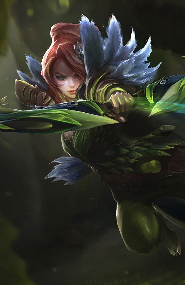 完美世界电竞mini运动风系列dota2英雄风行者q版手办