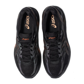 ASICS 亚瑟士 男鞋网面跑步鞋缓震保护透气舒适运动鞋 GEL-FLUX 4  黑色 42.5
