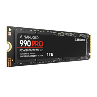 SAMSUNG 三星 990 PRO NVMe M.2 固态硬盘 1TB（PCI-E4.0）