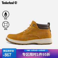 Timberland添柏岚官方男鞋22秋冬新款中帮靴户外休闲防水|A5SAM A5SAMW/小麦色 41.5