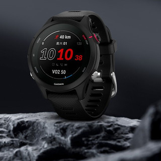 GARMIN 佳明 Forerunner255S M 运动手表 010-02641-66 暗夜黑 41mm