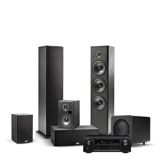 polk 普乐之声 T50+T30+T15+PSW111+X250 5.1声道组合影院