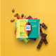 Ritter SPORT 瑞特滋原瑞特斯波德61%黑巧克力100g×5块圣诞元旦礼