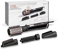 BaByliss 巴比丽丝 as200e 旋转热风刷子 Brush 和风格的干燥 , 1000 W , 黑色