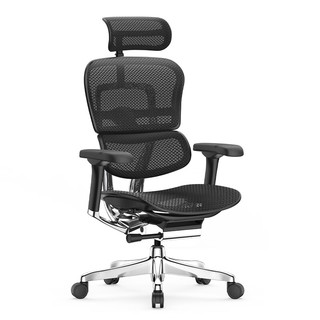 金豪E 2代 人体工学电脑椅 黑色 Q4.0版