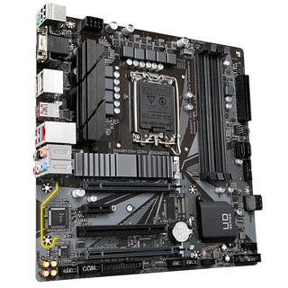 技嘉（GIGABYTE）B660M D3H DDR4主板支持酷睿12400F Intel B660 LGA 1700