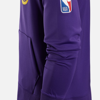 NIKE 耐克 Dri-FIT NBA 洛杉矶湖人队 SHOWTIME 男子运动卫衣 DR2084-504 紫色 S