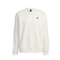 adidas 阿迪达斯 LABEL SWEATER 中性运动T恤 IB2713 白色 S