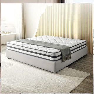 恒林家居床垫天然泰国乳胶床垫94%1cm厚度软硬乳胶双人床垫1.8*2.0m1.5*2.0CD508 独袋乳胶床垫（1.8米）