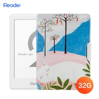 iReader 掌阅 Light2智能阅读本 电子书阅读器 6英寸墨水屏电纸书 32G月光白 梦境翻页键套装