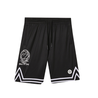 RIGORER 准者 中性运动短裤 Z122211689 黑色 S