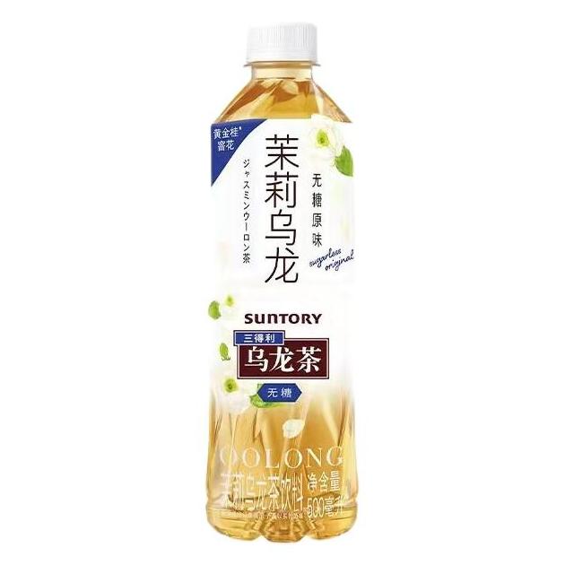 SUNTORY 三得利 黄金桂窨花 无糖 茉莉乌龙茶