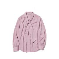 UNIQLO 优衣库 女士长袖衬衫 452707 桃红色 M