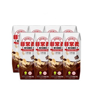 SUPMAI 非常麦 黑巧燕麦奶 植物蛋白饮料 250ml*8瓶
