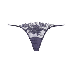 LA PERLA 女士FLORAL GROOVE秋冬新品内裤 紫色L153 1/S
