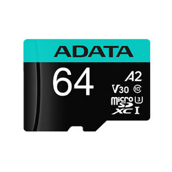 ADATA 威刚 TF64G(MicroSD) 存储卡 高速版 内存卡100MB/S