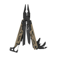 莱泽曼 莱特曼（LEATHERMAN）Signal烽火 莱泽曼工具钳户外求生多功能装备EDC户外打火石工具 沙色