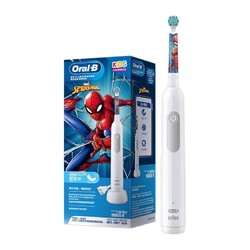 Oral-B 欧乐-B 欧乐B儿童电动牙刷儿童8-12岁换牙期专用小学刷Pro 1 Kids蜘蛛侠日常清洁3D声波牙刷情侣礼