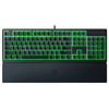 RAZER 雷蛇 雨林狼蛛V3 X 104键 有线薄膜键盘 黑色 RGB