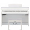 YAMAHA 雅马哈 CLAVINOVA系列 CLP-775B 电钢琴 88键重锤键盘 白色 原装琴凳