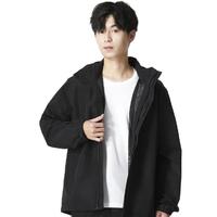 Jack Wolfskin 狼爪 男子冲锋衣 5020894-6000 黑色 M