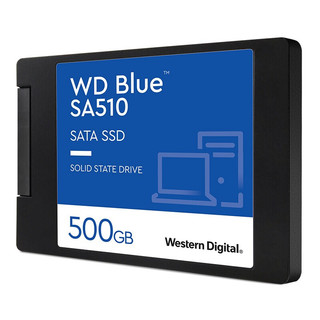 西部数据（WD） Blue系列-3D进阶高速读写版 蓝盘SATA3.0  笔记本台式机固态硬盘SSD 蓝盘1T+9.5MM光驱托架