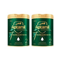 Aptamil 爱他美 ESSENSIS奇迹绿罐 有机A2婴儿配方奶粉2段 900g 2罐包邮装