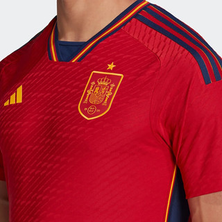 adidas 阿迪达斯 22-23赛季西班牙国家队主场球员版 男子足球球衣 HE2021