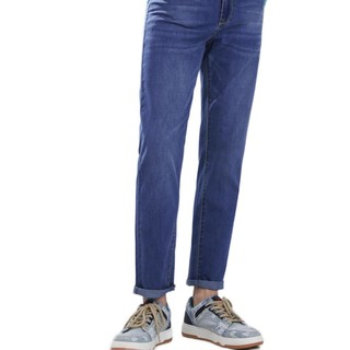 JEANSWEST 真维斯 男士牛仔长裤 JW-22-181TB590 浅蓝色 38A