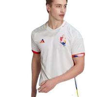 adidas 阿迪达斯 RBFA A JSY 22-23赛季比利时队球迷版 男子运动T恤 HK5034