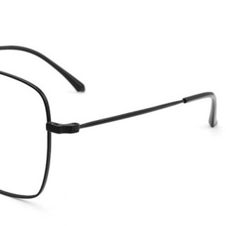 essilor 依视路 CVO4016BK 纯钛眼镜框+钻晶X4系列 非球面镜片