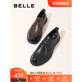 BeLLE 百丽 男士商务休闲鞋 A0816CM2 黑色 43