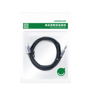 UGREEN 绿联 CM450 Type-C转3.5mm 音频线缆 1m