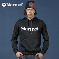 Marmot 土拨鼠 户外运动休闲情侣时尚连帽卫衣