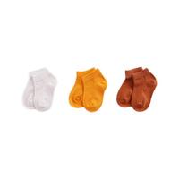 marc & janie 马克珍妮 儿童短袜 TP212285 3双装 黄色系