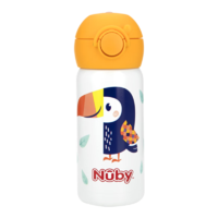 PLUS会员：Nuby 努比 儿童吸管保温杯 300ml