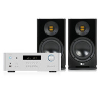 ELAC 意力 Solano系列 BS283+RA1572MKII 2.0声道组合影院 炫酷黑