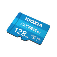 KIOXIA 铠侠 128GB TF(microSD)存储卡 极至瞬速G2系列 U3 A1 V30