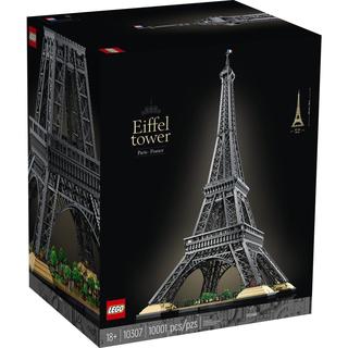 积木 ICONS系列巴黎埃菲尔铁塔吃豆人埃菲尔铁塔 10307
