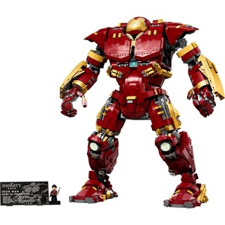 百亿补贴：LEGO 乐高 Marvel漫威超级英雄系列 76210 反浩克装甲