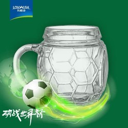 LOVWISH 乐唯诗 足球玻璃杯 500ml