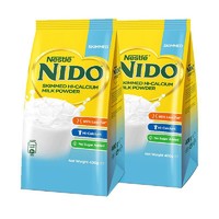 Nestlé 雀巢 nido高钙脱脂营养成人奶粉400g*2袋
