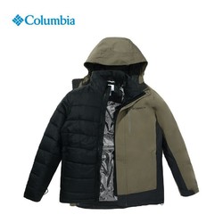 Columbia 哥伦比亚 男子夹棉内胆三合一冲锋衣 WE0900