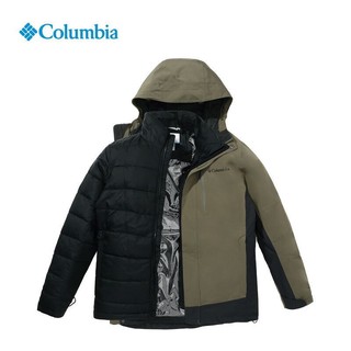 哥伦比亚 男子夹棉内胆三合一冲锋衣 WE0900